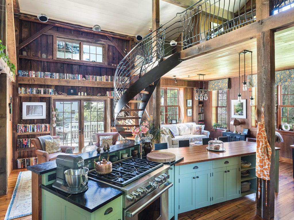 Bright modern kitchen interior with sleek cabinets and countertops, featured in Lefebvre kitchen design project.