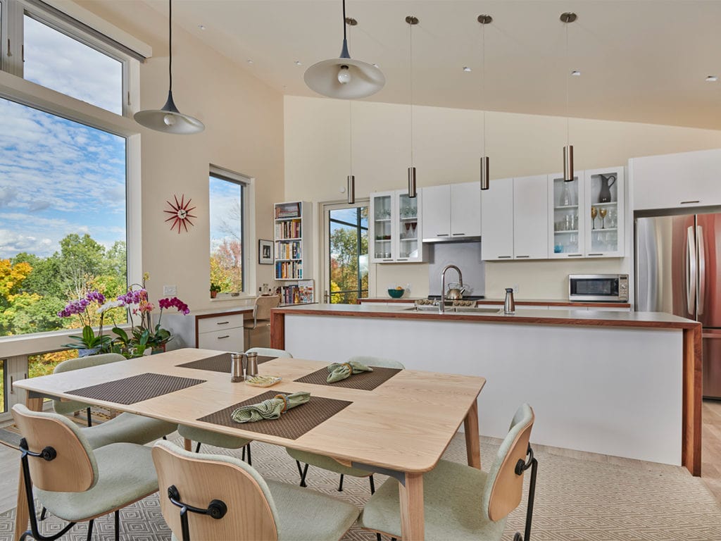 Interior view of the Raskin project showcasing quality construction and finish work by Integrity services.