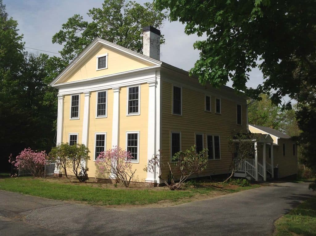 Photograph of an Amherst College duplex conversion completed by Integrity Development & Construction in Amherst, MA.