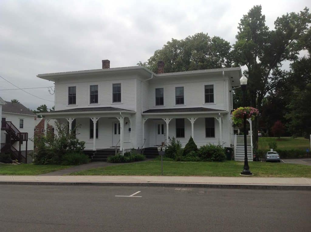 Photograph of an Amherst College duplex conversion completed by Integrity Development & Construction in Amherst, MA.
