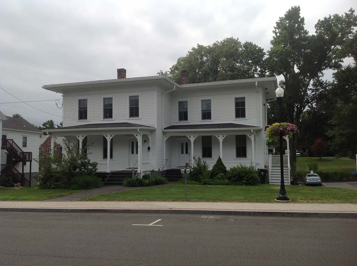 Photograph of an Amherst College duplex conversion completed by Integrity Development & Construction in Amherst, MA.