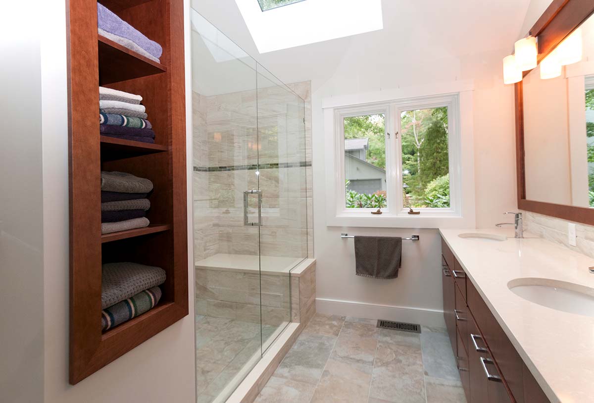 Photograph of a residential construction project completed by Integrity Development & Construction in Amherst, MA.