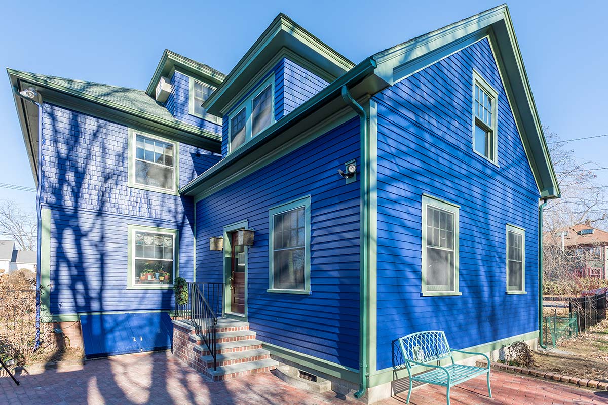 Photograph of a historic home addition and renovation completed by Integrity Development & Construction in Amherst, MA.