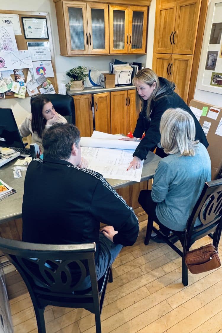 Client meeting at Cowls Integrity Design Build