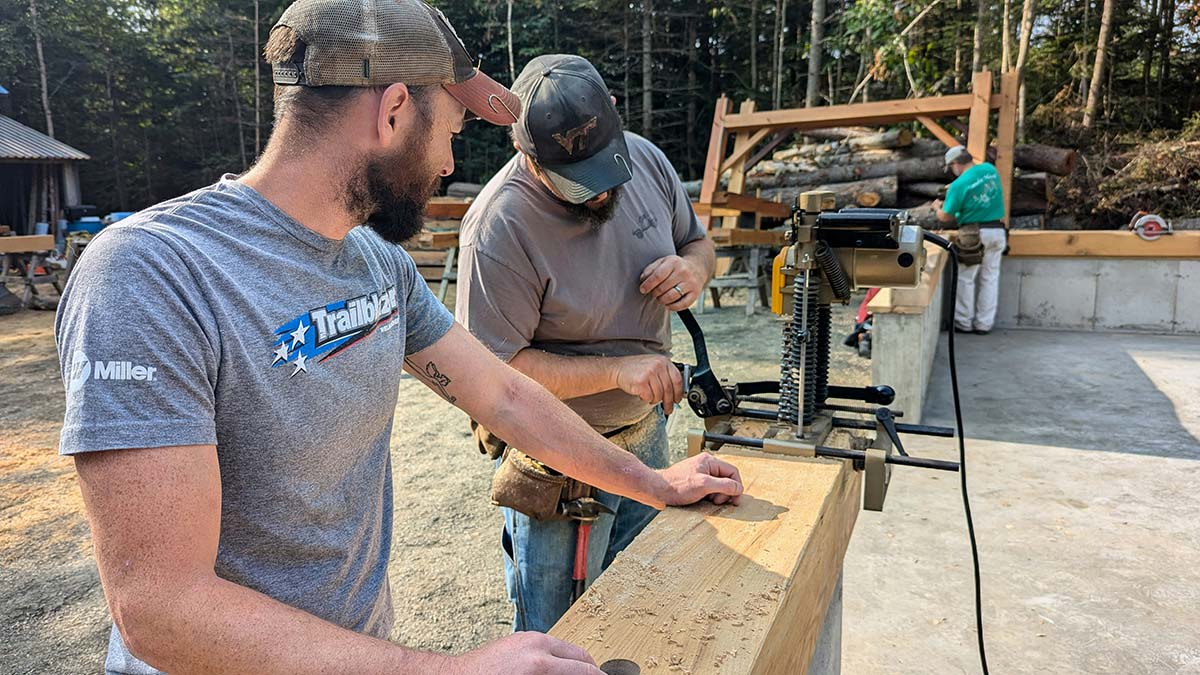 History Timeline 10 Carpentry students gaining hands-on experience through Integrity's trade education partnerships
