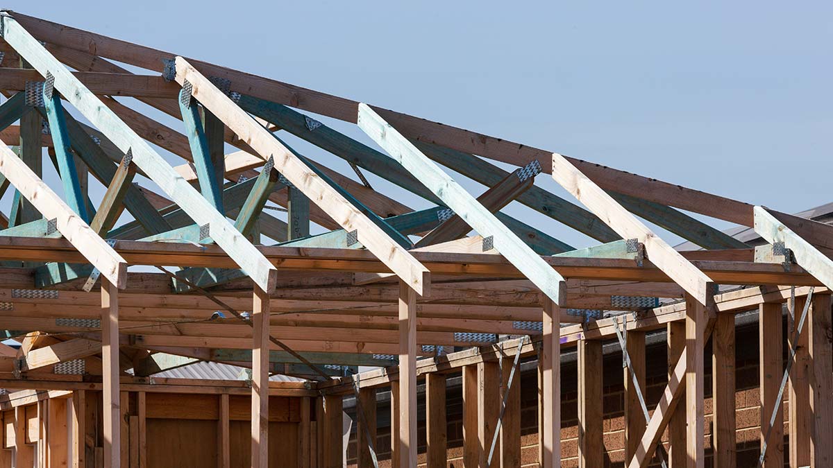 How to Navigate Massachusetts Building Permits 1 Roof truss framing on a new build subject to the Massachusetts building code and permit inspections